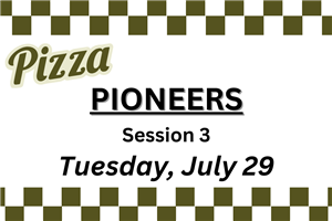 pioneers 7/29 pizza