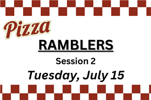 ramblers 7/15  pizza