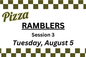 ramblers 8/5 pizza